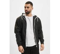 stylische Urban Classics Herren Jacke Stretch 75 g/m² Schwarz/Weiß M