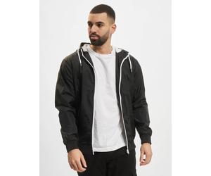 stylische Urban Classics Herren Jacke Stretch 75 g/m² Schwarz/Weiß S