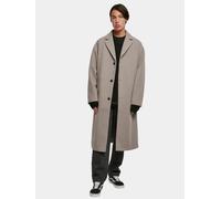 Urban Classics Herren Long Coat Mantel, wolfgrey, L