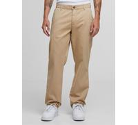 Chinos URBAN CLASSICS "Urban Classics Basic Chino", Herren, Gr. 36, Normalgrößen, unionbeige, 100% Baumwolle, unifarben, normal, Hosen (56776917-36) unionbeige