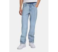 stylische URBAN CLASSICS Herren Jeans Straight Fit mit Baumwolle Blau 44