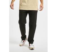 stylische URBAN CLASSICS Herren Jeans Straight Fit Reißverschluss 200 g/m² mit Baumwolle Schwarz 32