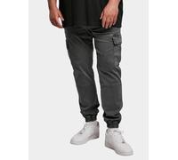 stylische Urban Classics Herren Jeans Stretch Reißverschluss Taschen mit Baumwolle Grau 32