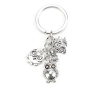 Stylischer Eule Schlüsselanhänger Mit, Eulen-Schlüsselanhänger Geschenk Für Frauen, Ideale Kleine Aufmerksamkeit Für Die Freundin, Geburtstagsgeschenk, Oder Als Festliche überraschung, Geschenke