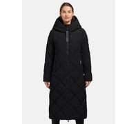 Stylischer Winter Steppmantel mit Kapuze "Elow-YM" Black XL