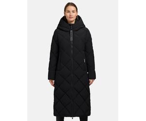 Stylischer Winter Steppmantel mit Kapuze "Elow-YM" Black XL