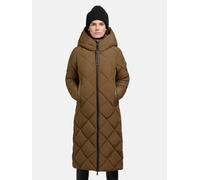 Stylischer Winter Steppmantel mit Kapuze "Elow-YM" Rich Green L