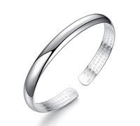 Stylish-Art Glänzendes Armband Im Süßen Stil Aus Silber 925,Funkelndes Süßes Temperament Herz Sutra Armreif Schmuck Geburtstagsgeschenk Für Männer Und Frauen,Silber