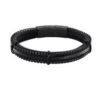 Stylish men´s leather bracelet Men Basic LS2206-2 / 1
