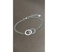 Stylish steel bracelet with zircons Woman Basic LS1913-2 / 1