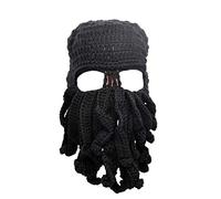 Stylish Unisex Knit Octopus Beanie Windproof Ski Mask Hat Cap Keep Face Warm