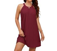 StylSense Strandkleid Damen Sommerkleid Leicht Bikini Cover Up Strandponcho Bademode Kleider Casual Trägerkleid