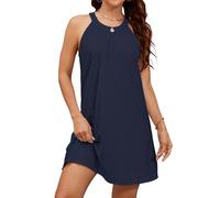 StylSense Strandkleid Damen Sommerkleid Leicht Bikini Cover Up Strandponcho Bademode Kleider Casual Trägerkleid