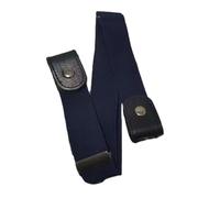 suanbeiii 1 Stück elastischer, unsichtbarer Gürtel mit Schnallen für Jeans, Kleider und Freizeit-Outfits, 3 x 100 cm