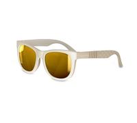 SUAVINEX, Sonnenbrille für Babys 0-12 Monate, Neugeborene, Polarisiert, mit UV 400 Filter, 100 Prozent UVA- und UVB-Schutz, mit Schutzhülle, sehr Flexibel und Leicht, Quadratische Form, Beige