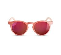 SUAVINEX, Sonnenbrille für Erwachsene, polarisiert, mit UV 400-Filter, 100% UVA- und UVB-Schutz, inklusive Etui, flexibel und leicht, Unisex, runde Form, Modell 2026, Rosa