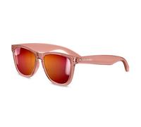 Suavinex, Sonnenbrille für Herren und Damen, Polarisiert, mit UV 400 Filter, 100% UVA und UVB Schutz, mit Schutzhülle, sehr Flexibel und Leicht, Quadratische Form, Pink