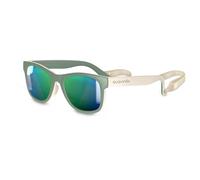 SUAVINEX, Sonnenbrille für Kinder von 2 bis 3 Jahren, Polarisiert, mit UV-400-Filter, 100% UVA- und UVB-Schutz, mit Schutzhülle und Band, sehr Flexibel und Leicht, Grün