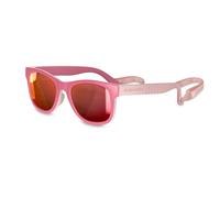 SUAVINEX, Sonnenbrille für Kinder von 2 bis 3 Jahren, Polarisiert, mit UV-400-Filter, 100% UVA- und UVB-Schutz, mit Schutzhülle und Band, sehr Flexibel und Leicht, Pink Trama