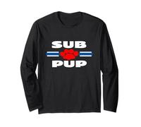 Sub Pup Gay Puppy Play Fetisch BDSM Submissive Dom T-Shirts Langarmshirt