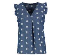 Sublevel Bluse in Blau - Größe M/L | Damen Blusen
