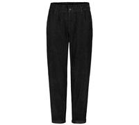 Sublevel CORDUROY PAPERBAG TROUSERS Stoffhose schwarz in L