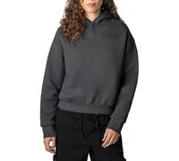 Sublevel Damen Basic Pullover Hoodie mit Mini-Print Dark-Grey XS