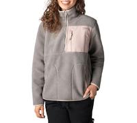 Sublevel Damen Half-Zip Fleecejacke Reißverschluss Grey L