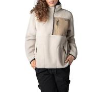 Sublevel Damen Half-Zip Fleecejacke Reißverschluss Light-beige M