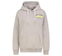Sublevel Damen Hoodie - Backprint in Comic Schrift, oversized beige M