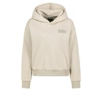 Sublevel Damen Hoodie Kapuzen-Sweatshirt Pullover mit Kapuze Loose Fit LSL-487 Light Beige S