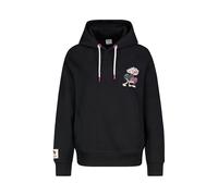 Sublevel Damen Hoodie mit Kapuze, süßen Backprints Dark-Grey S