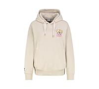 Sublevel Damen Hoodie mit Kapuze, süßen Backprints Light-beige S