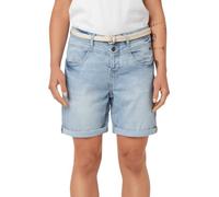 Sublevel Damen Jeans Bermuda Kurze Denim Shorts im 5-Pocket Style Light-Blue XS