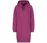 Sublevel Damen Kapuzen-Sweatkleid Oversize Longshirt LSL-455 Dark Pink L