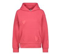 Sublevel Damen Kapuzenpullover Hoodie mit 3D Print, Kängurutasche pink M