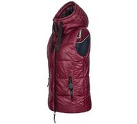 Sublevel Damen kurze Steppweste D50048X80113A4 Wine Red S