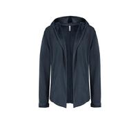 Sublevel Damen Langer Sweat Cardigan Basic Style Dark-Blue L