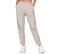 Sublevel Damen Paperbag Cord-Hose High-Waist Damenhose Elastischer Bund LSL-533 Light Sand S