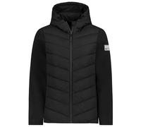 Sublevel Damen Steppjacke mit Kapuze modische Hybrid Übergangsjacke mit Interlock-Ärmeln - leicht wattierte Steppweste für Sport & Freizeit