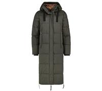 Sublevel EXTRA LONG PUFFER COAT WITH ZIPPERS AT SIDE Wintermantel grün in M