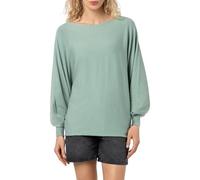 Sublevel Damen Strickpullover - Oversize Pullover mit Fledermausärmeln im Lässigen Look Light-Green M/L