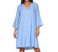 Sublevel Damen Viskose Kleid LSL-413 Tunika mit Alloverprint