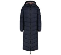 Sublevel Eleganter Langer Damen Steppmantel - Perfekt für den Winter, Mit Kapuze und Kuscheligem Komfort dark-blue XL