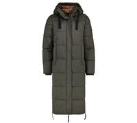 Sublevel EXTRA LONG PUFFER COAT WITH ZIPPERS AT SIDE Wintermantel grün in M