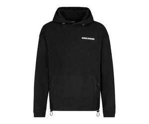 Sublevel Fleecehoodie in Schwarz - Größe S | Herren Sweatshirts Jacken