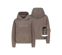 Sublevel Fleecepullover in Hellbraun - Größe S | Damenpullover