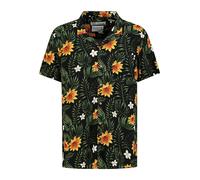 Sublevel Hemd in Schwarz - Größe L | Herren Plussize