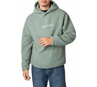 Sublevel Herren Fleece Kapuzenpullover Bestickt Middle-Green M