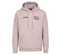 Sublevel Herren-Hoodie mit Backprint, Kapuze, Kängurutaschen light-rose L